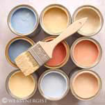 promotional product photography open paint tins